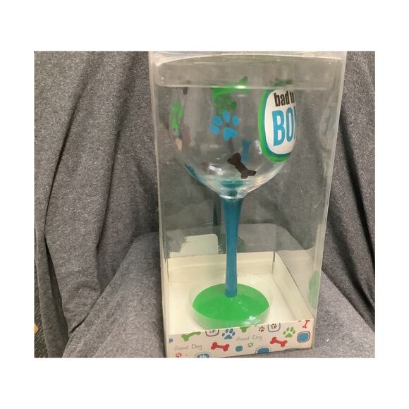 DEI Bad To The Bone Pet Wine Glass 18fl oz - Picture 3 of 3